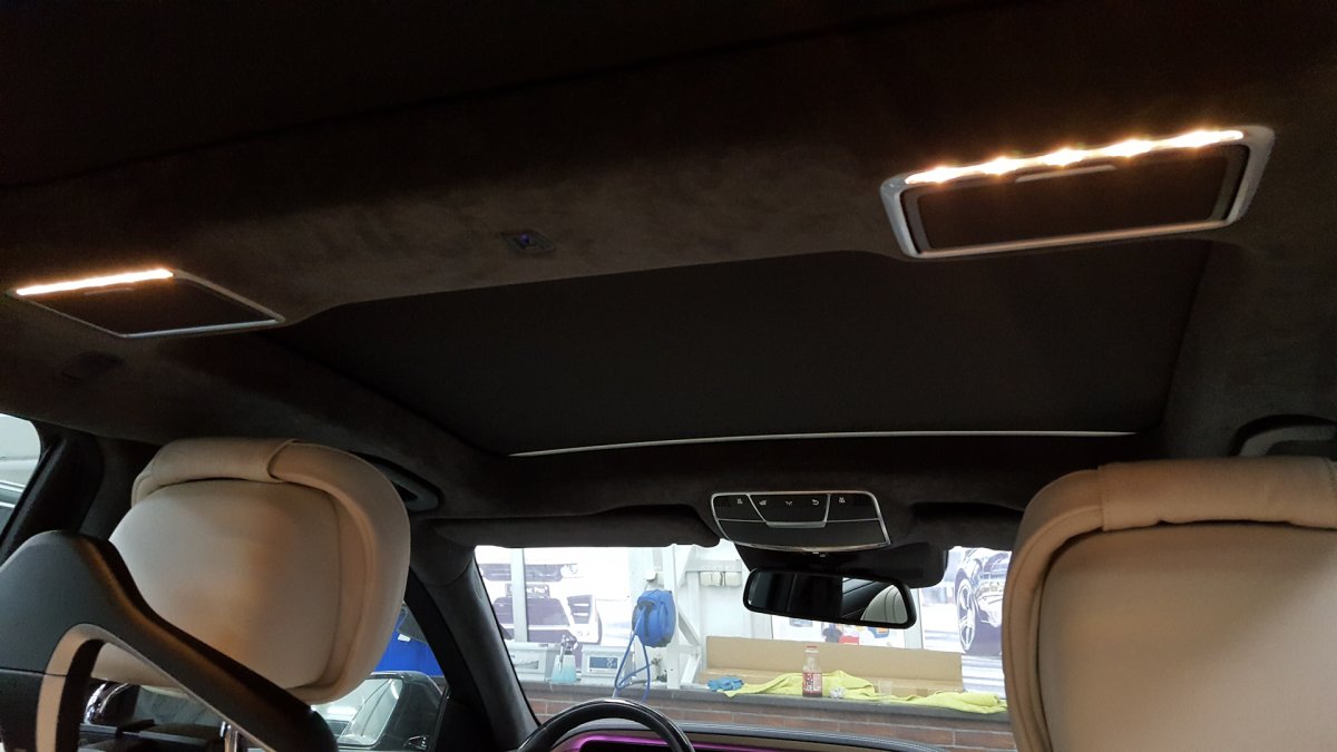 Volvo 740 потолок