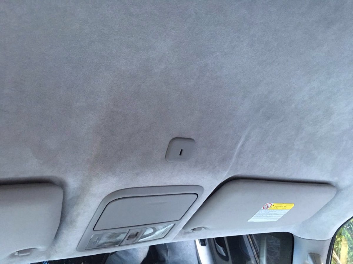 Потолок алькантара Мерседес ml