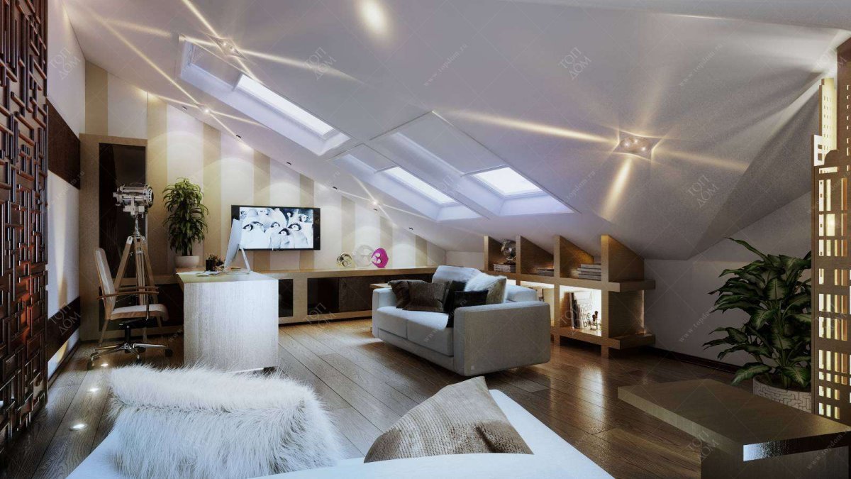 Светильники для мансарды