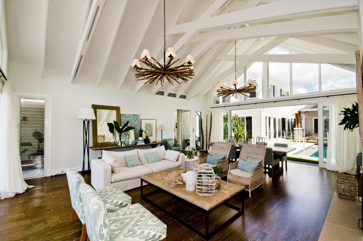 Гостиные в стиле второй свет