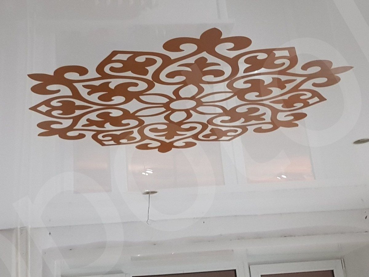 Трафареты для декора потолка