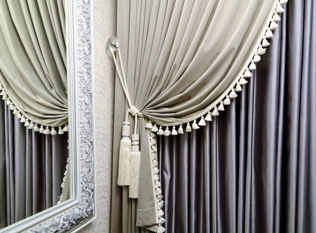 Бархатные шторы в современном интерьере (58 фото)