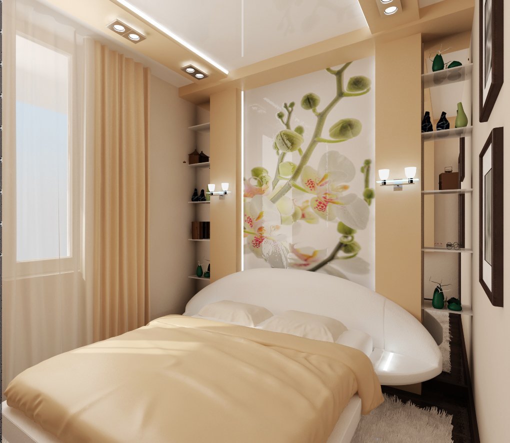 Дизайн маленькой комнаты в хрущевке без балкона