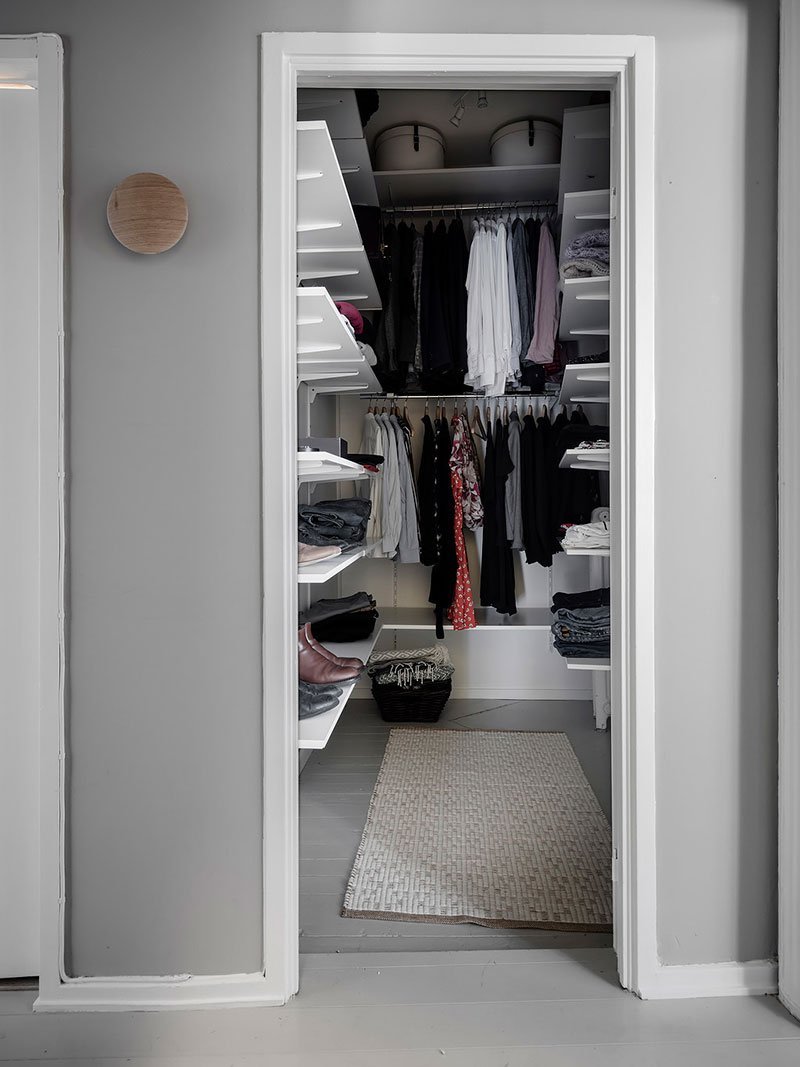 варианты дверей для гардеробной комнаты
