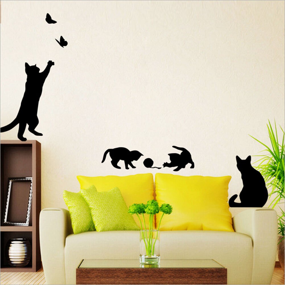 Lord of the cats 2 рисунок на стене | Пикабу