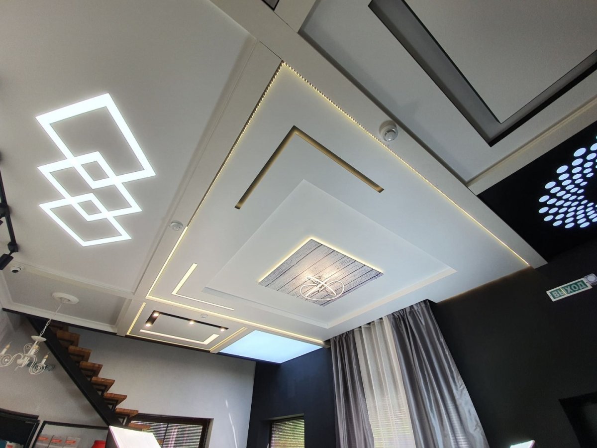 Светодиодная панель в интерьере