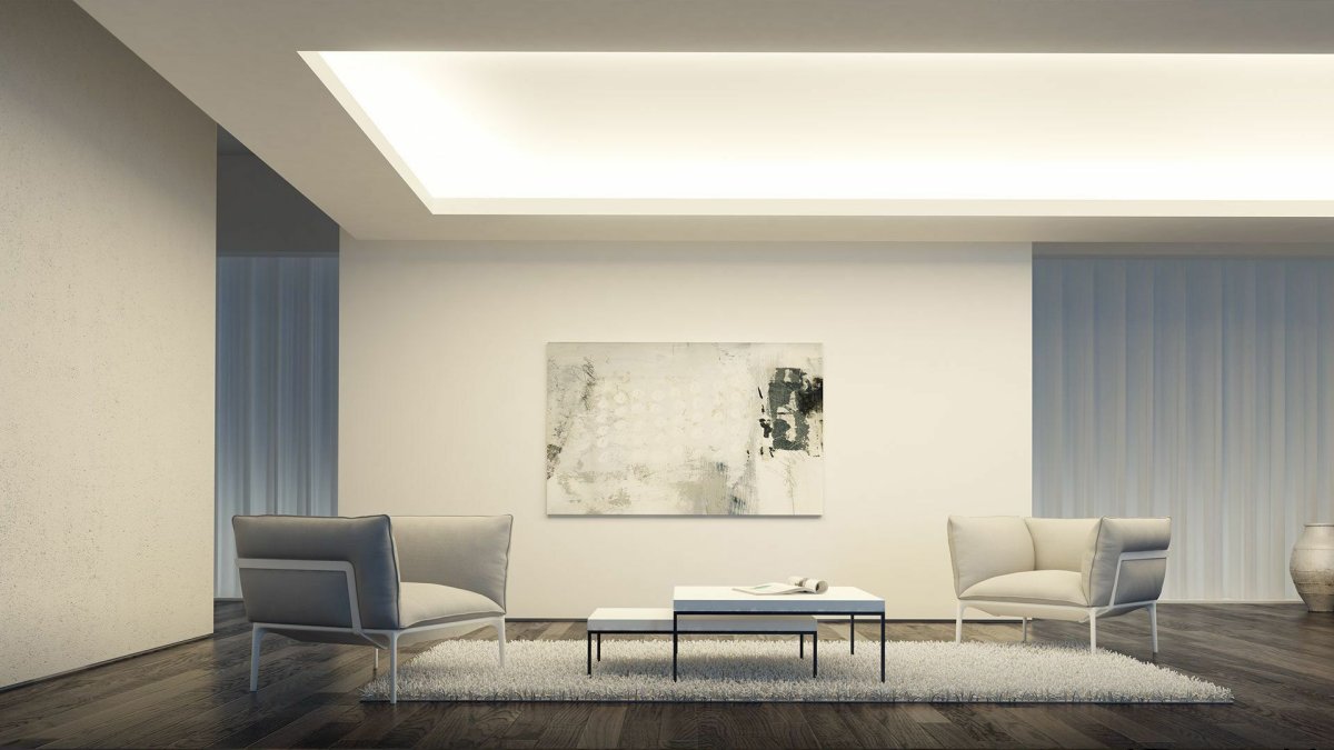 Накладной светодиодный профильный светильник ЦЕНТРСВЕТ