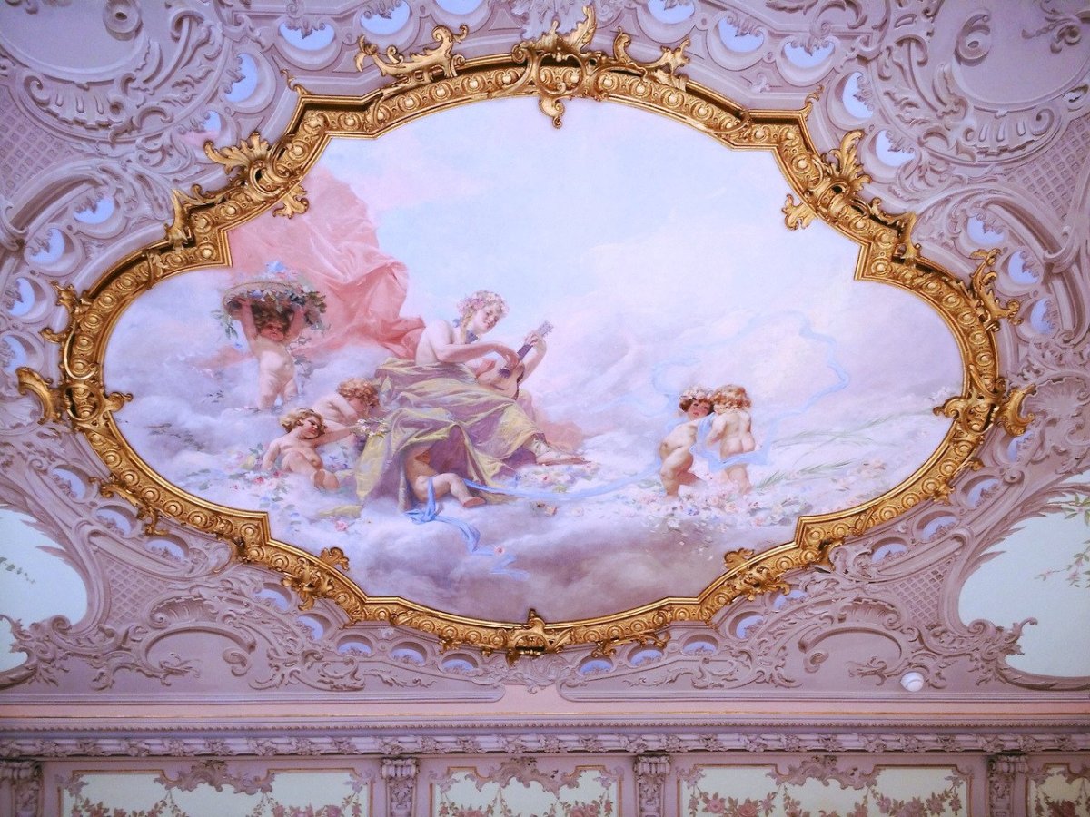 Натяжные потолки в древнем Риме