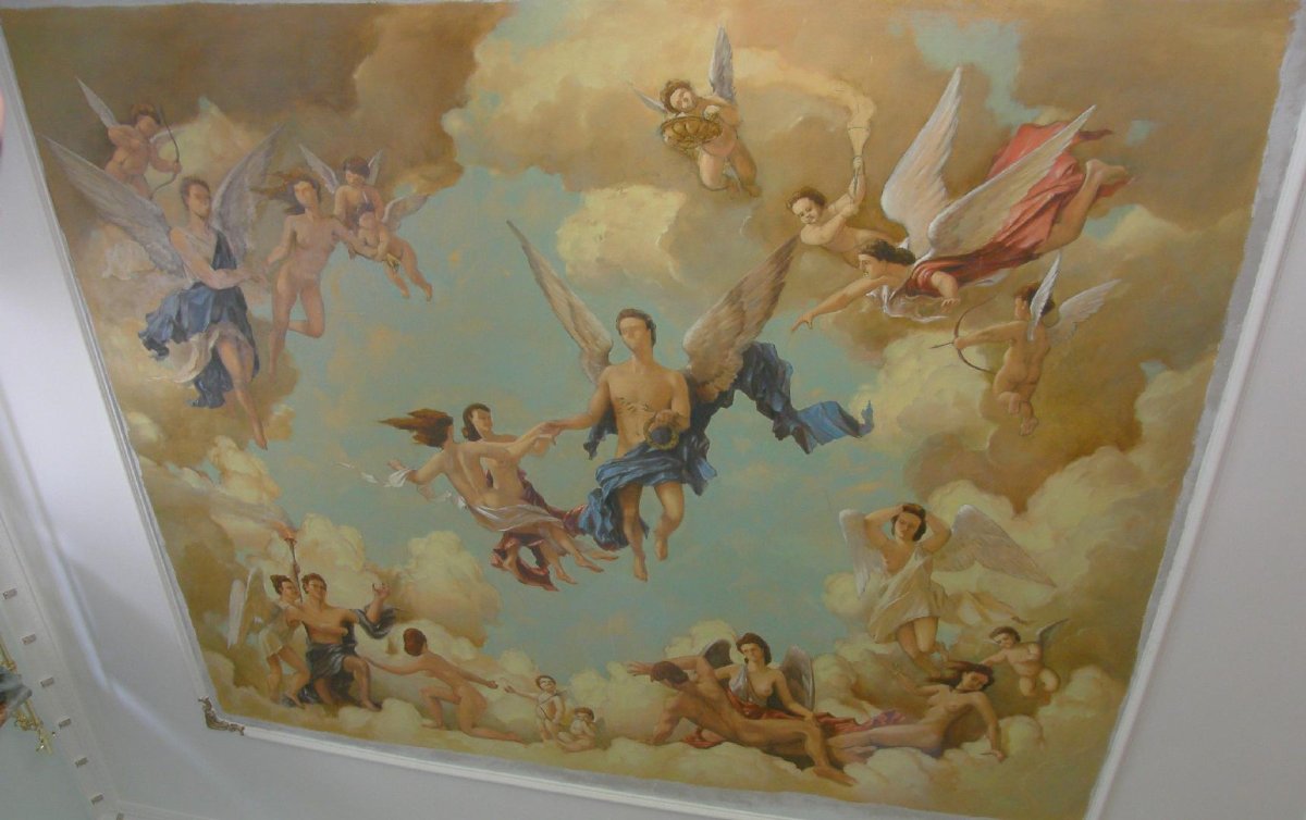 Ангелы на потолке