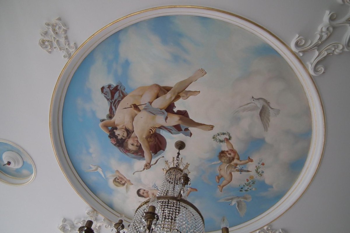 Сводчатые потолки Екатерининского дворца