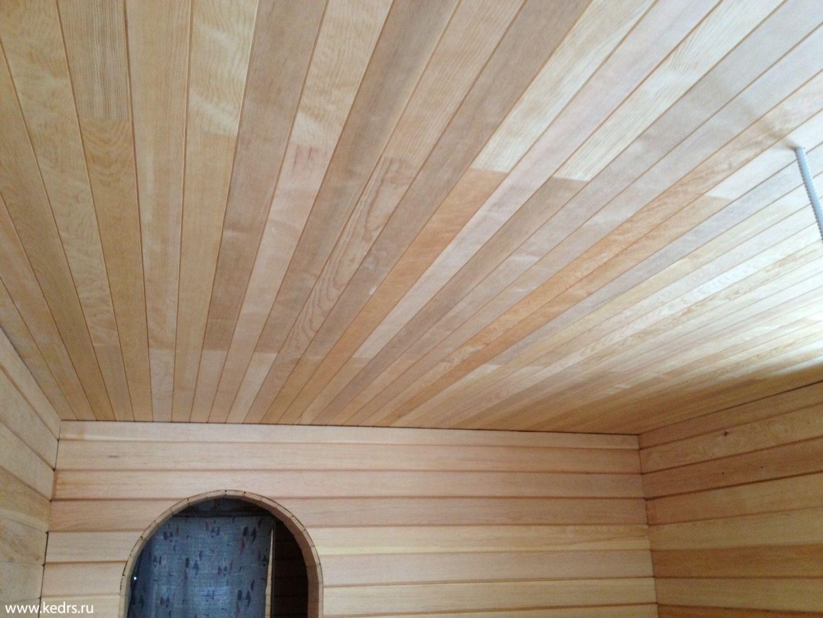 Вагонка штиль на мансарде