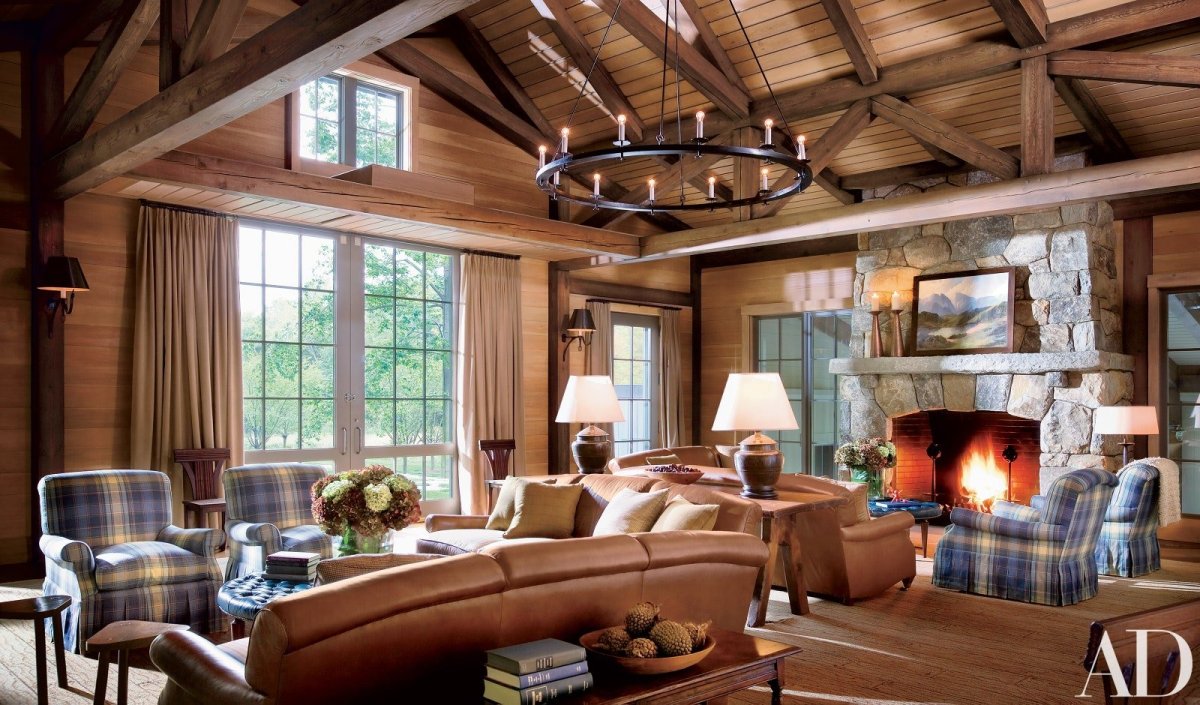 Стиль Шале Скандинавское Кантри