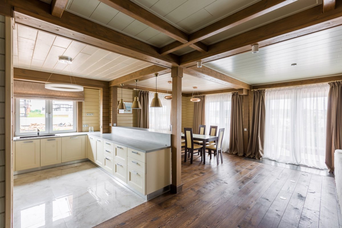 Спальня из клееного бруса