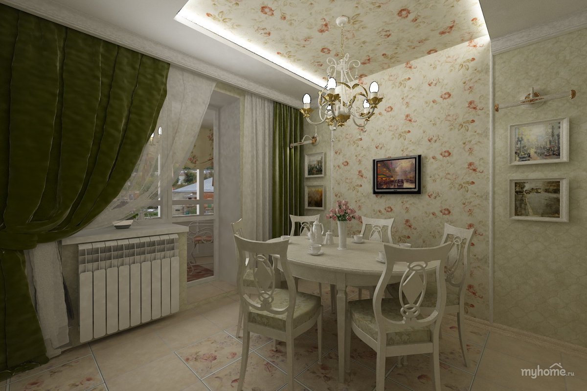 Потолочная плитка на кухню