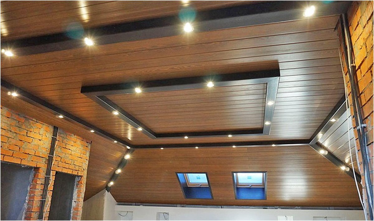 Точечные светильники для вагонки