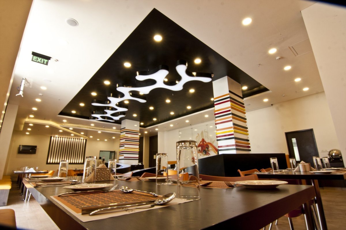 Стиль Бионика в интерьере кафе