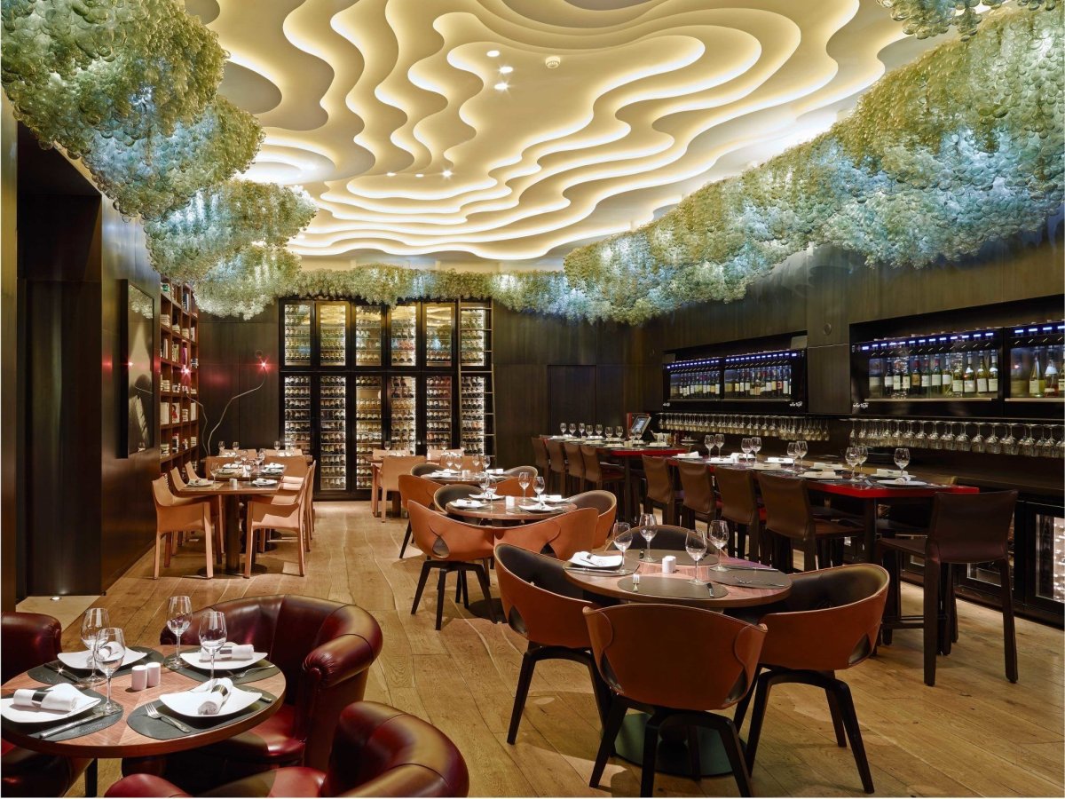 Ресторан Рибай Санкт-Петербург интерьер