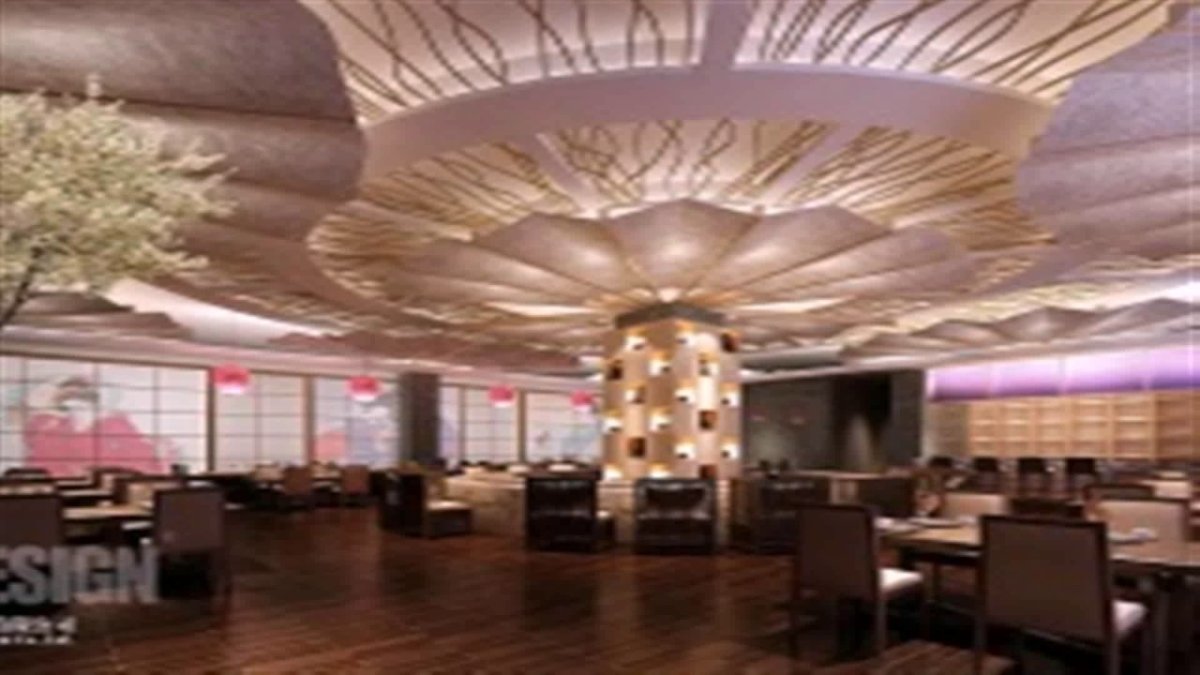 Потолок в баре