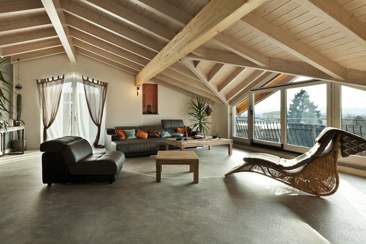 Деревянный интерьер