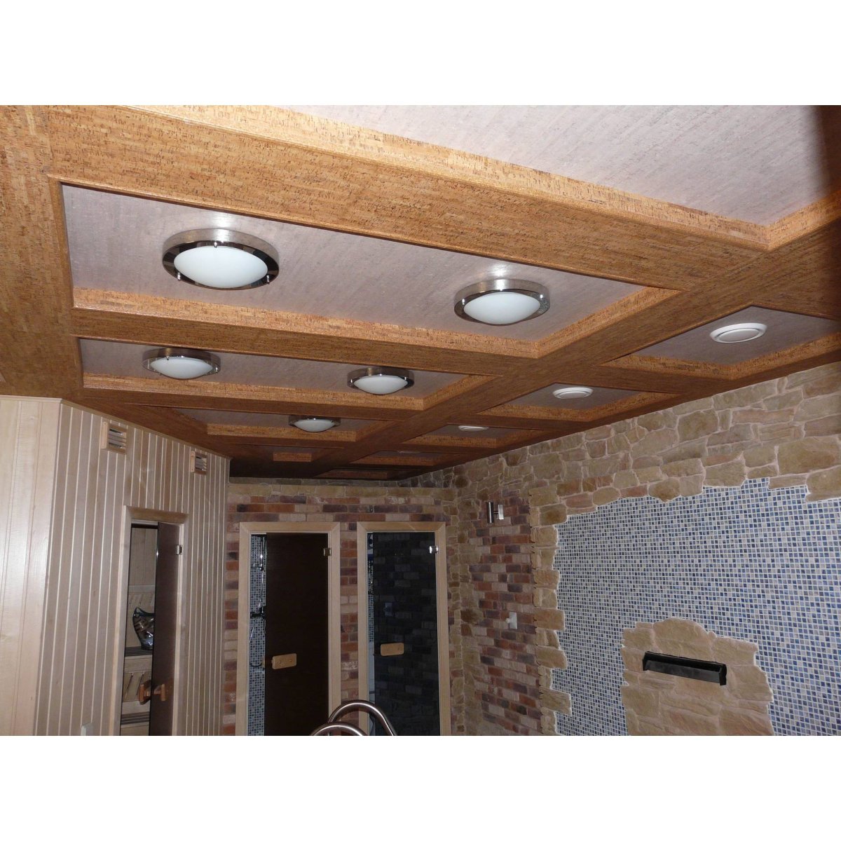 Пробковые панели для потолка