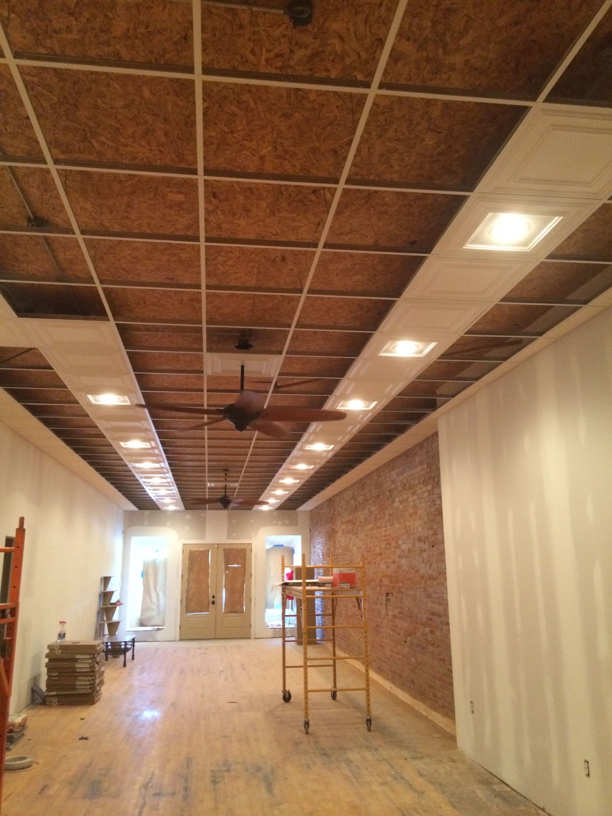 Пластик потолок дарвозахона