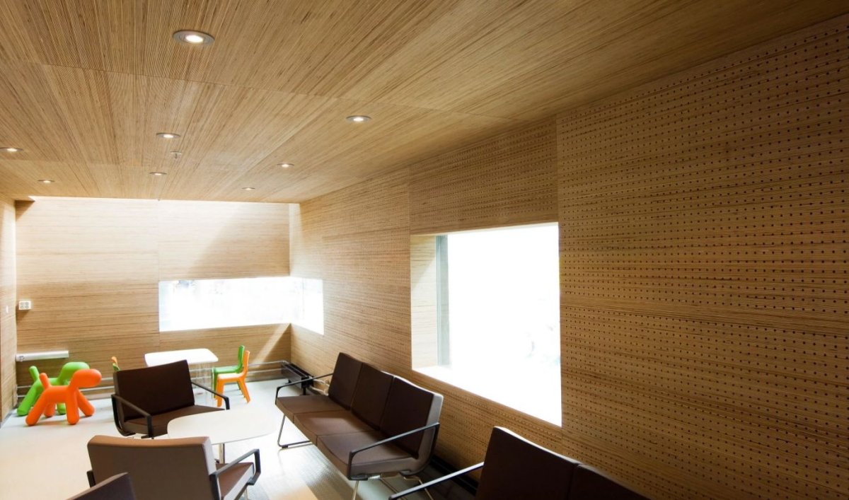 Отделка шпонированной фанерой