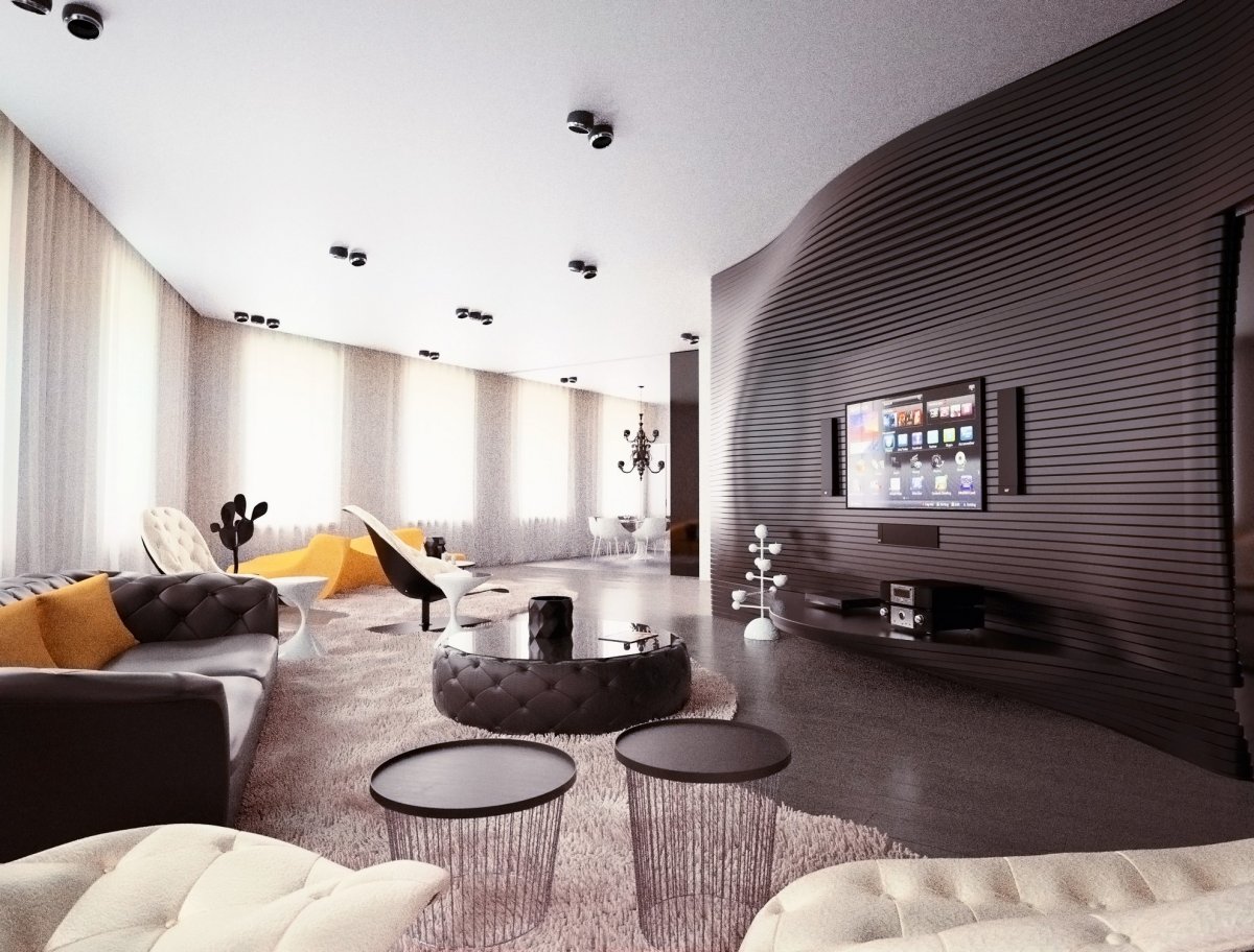 Деревянный подвесной потолок