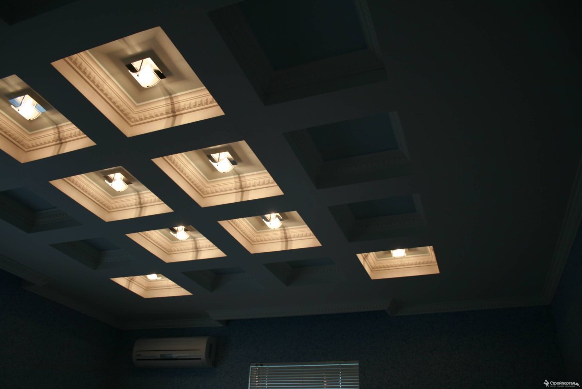 Нестандартные подвесные потолки
