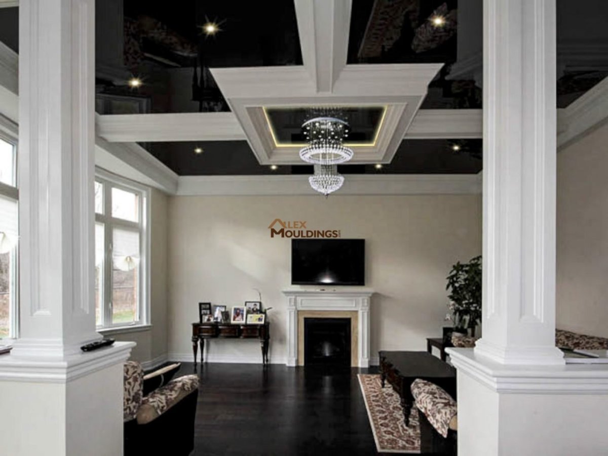 Отделка потолков в частном доме