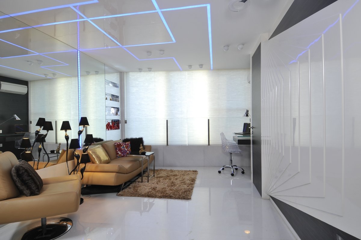 Красивый интерьер салона красоты