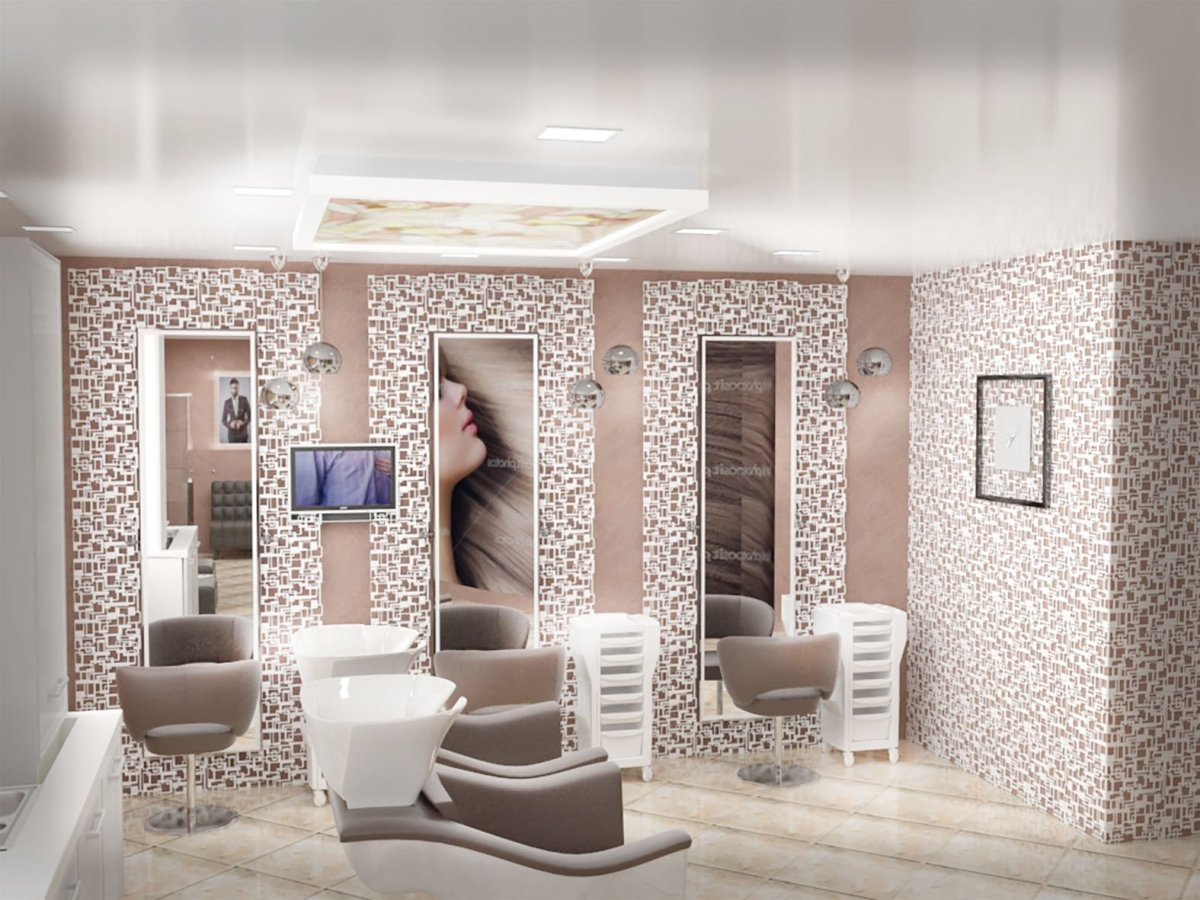 Декор для салона красоты