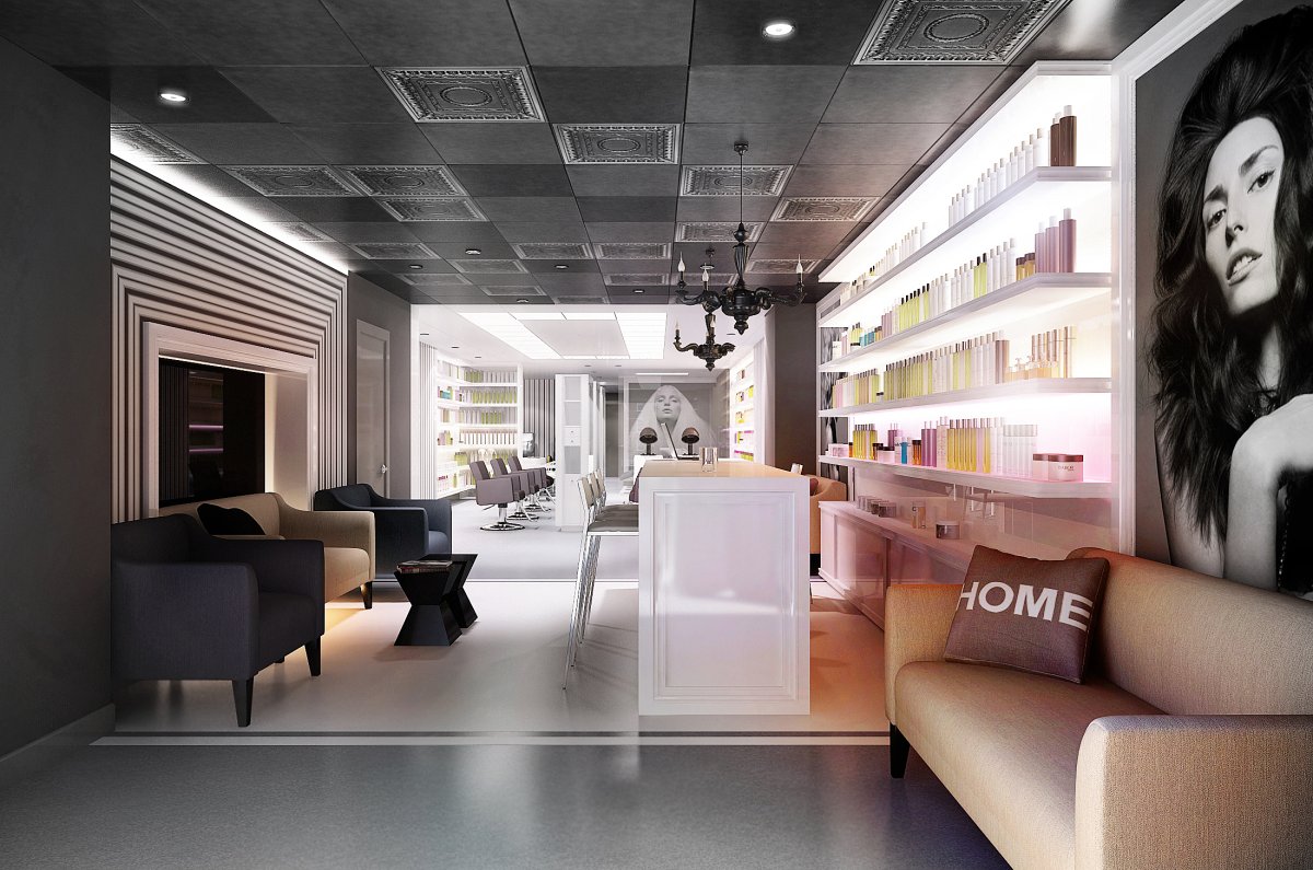 Ремонт салона красоты