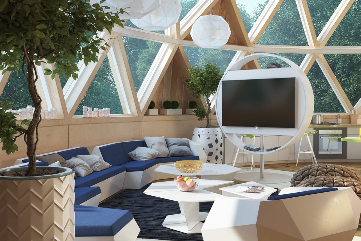 Купольный стратодезический купол