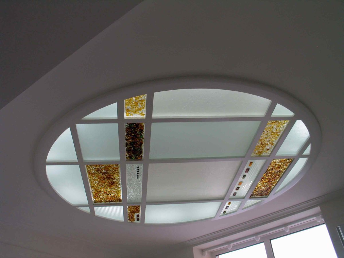 Натяжной потолок в кабинет руководителя