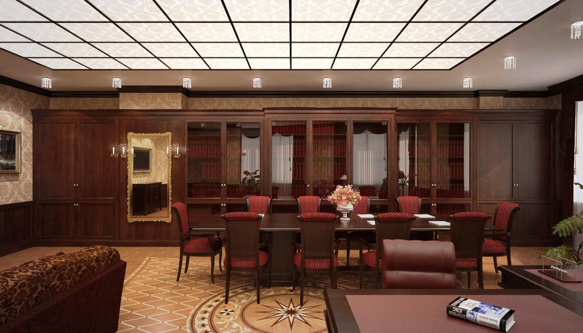 Потолок Армстронг стеклянный