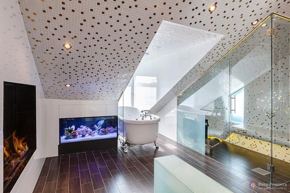 Полотно на потолки с подсветкой из оргстекла