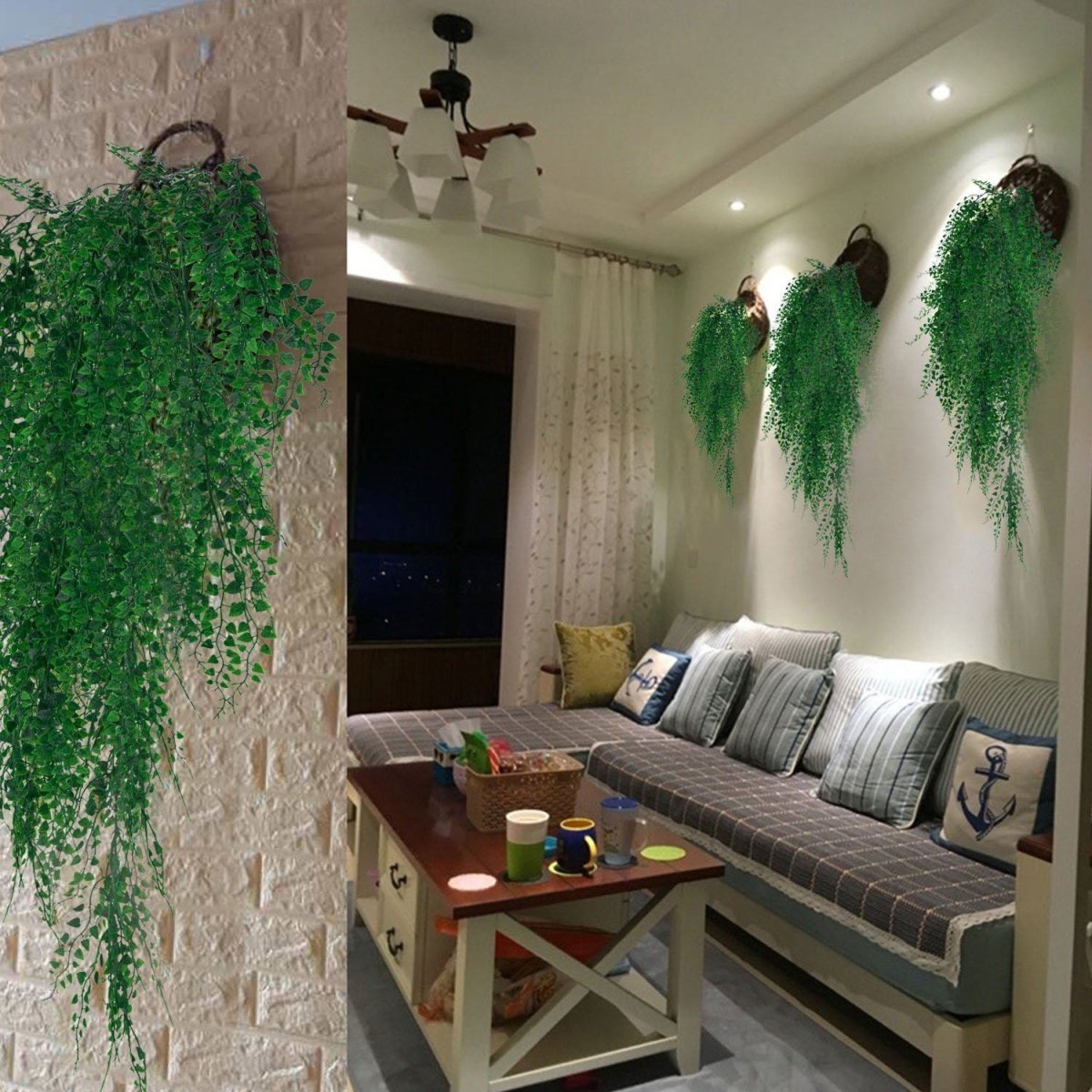 Фитостена на кухне