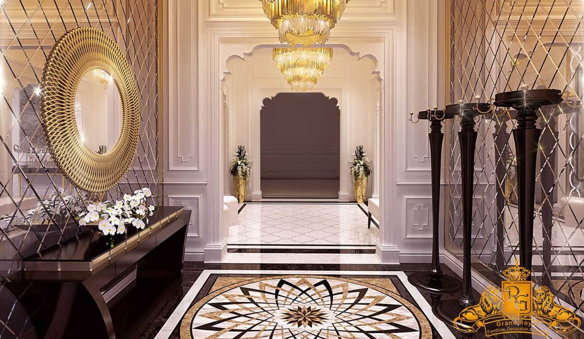 Спальня Версаче черная