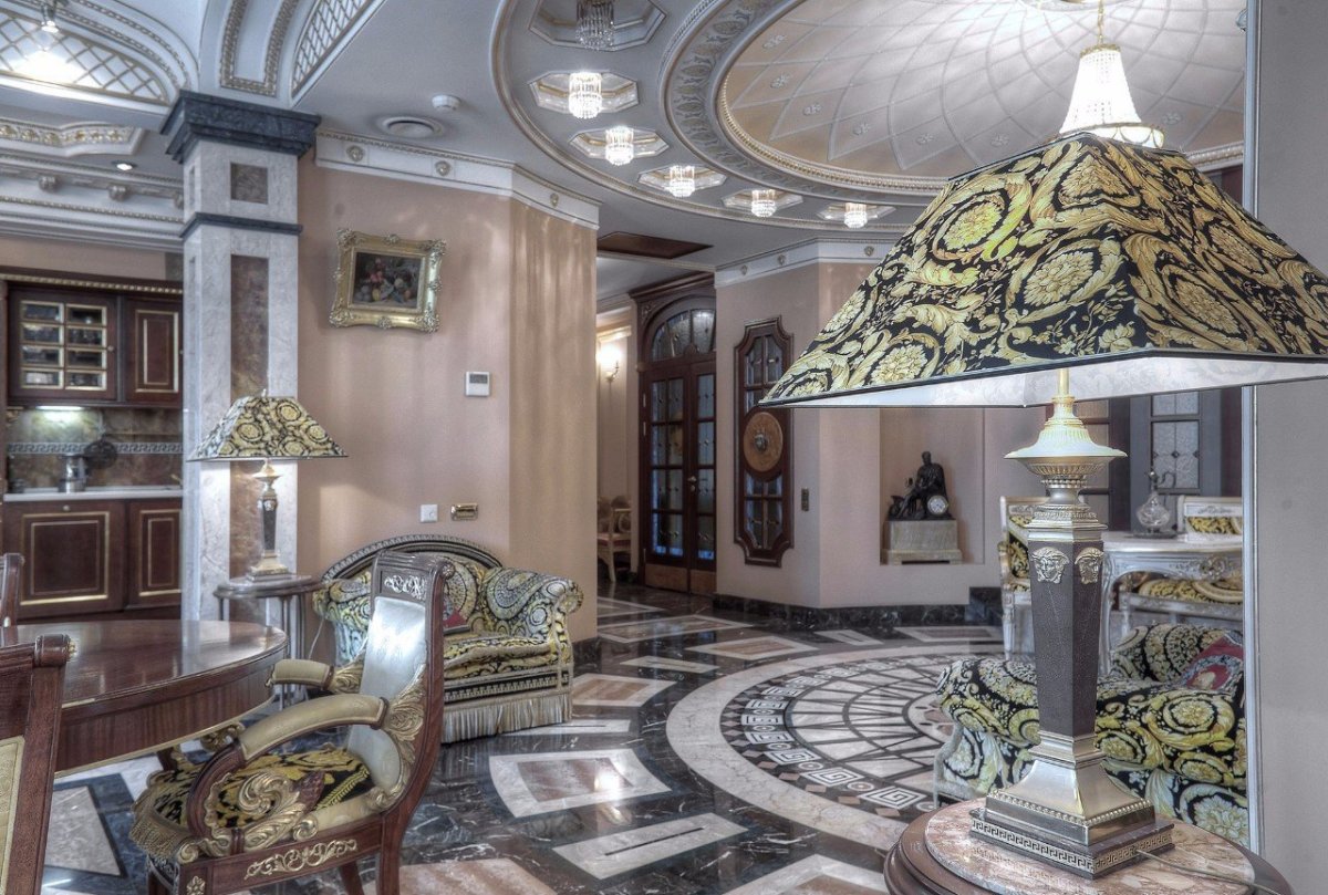 Стиль Версаче в интерьере