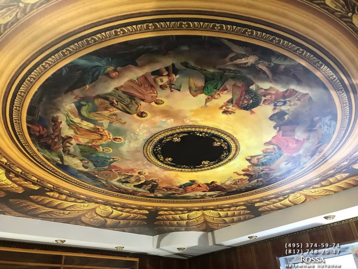 Плитка Версаче для потолков в ванной