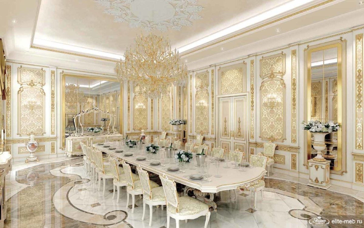 Дизайн Версаче гостиная