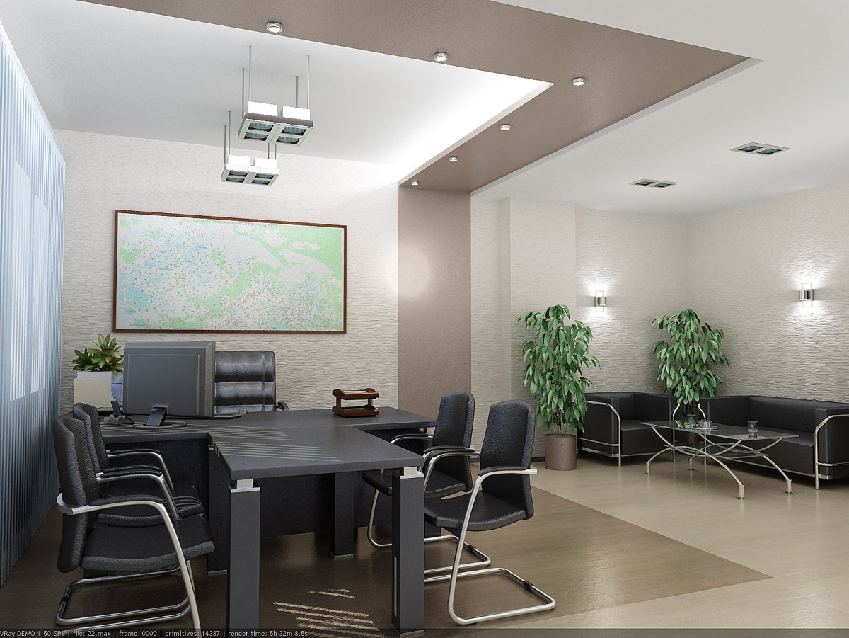 Маленькие потолки в офисе