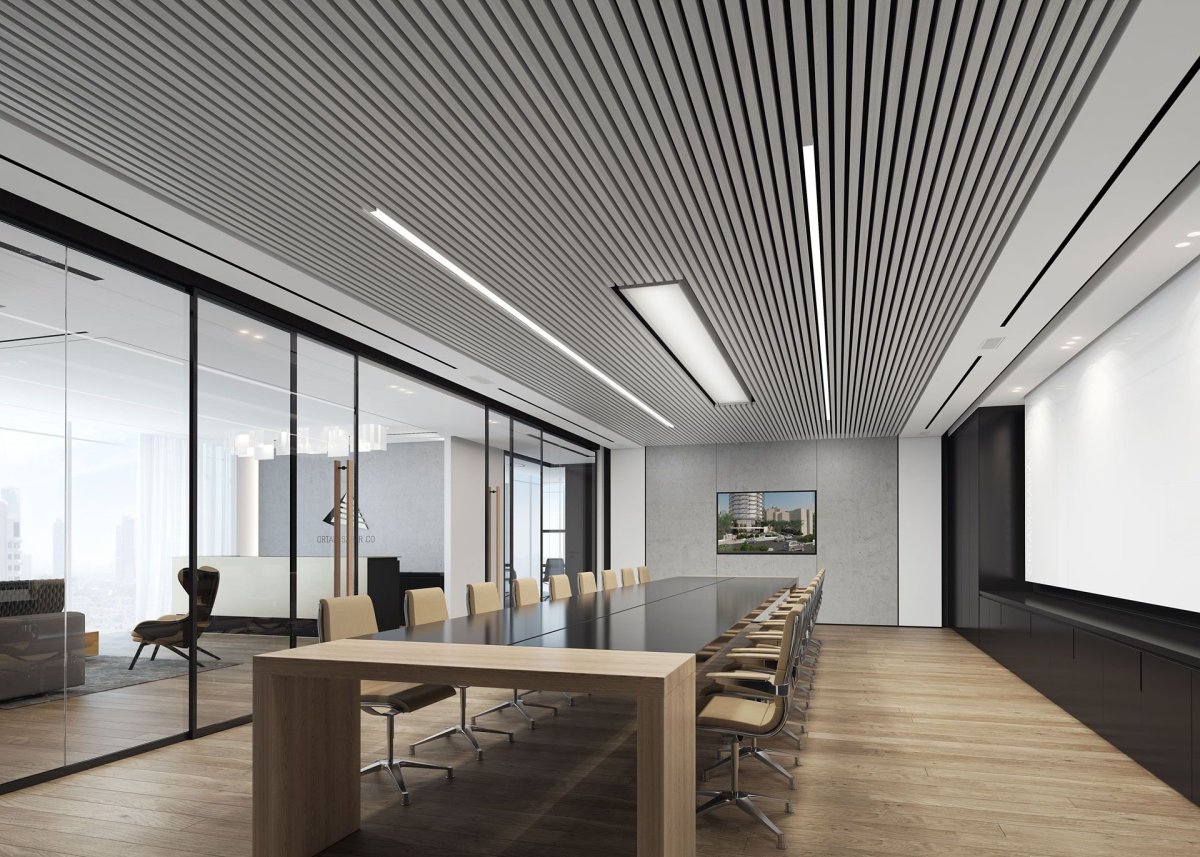 Подвесные потолки для офиса