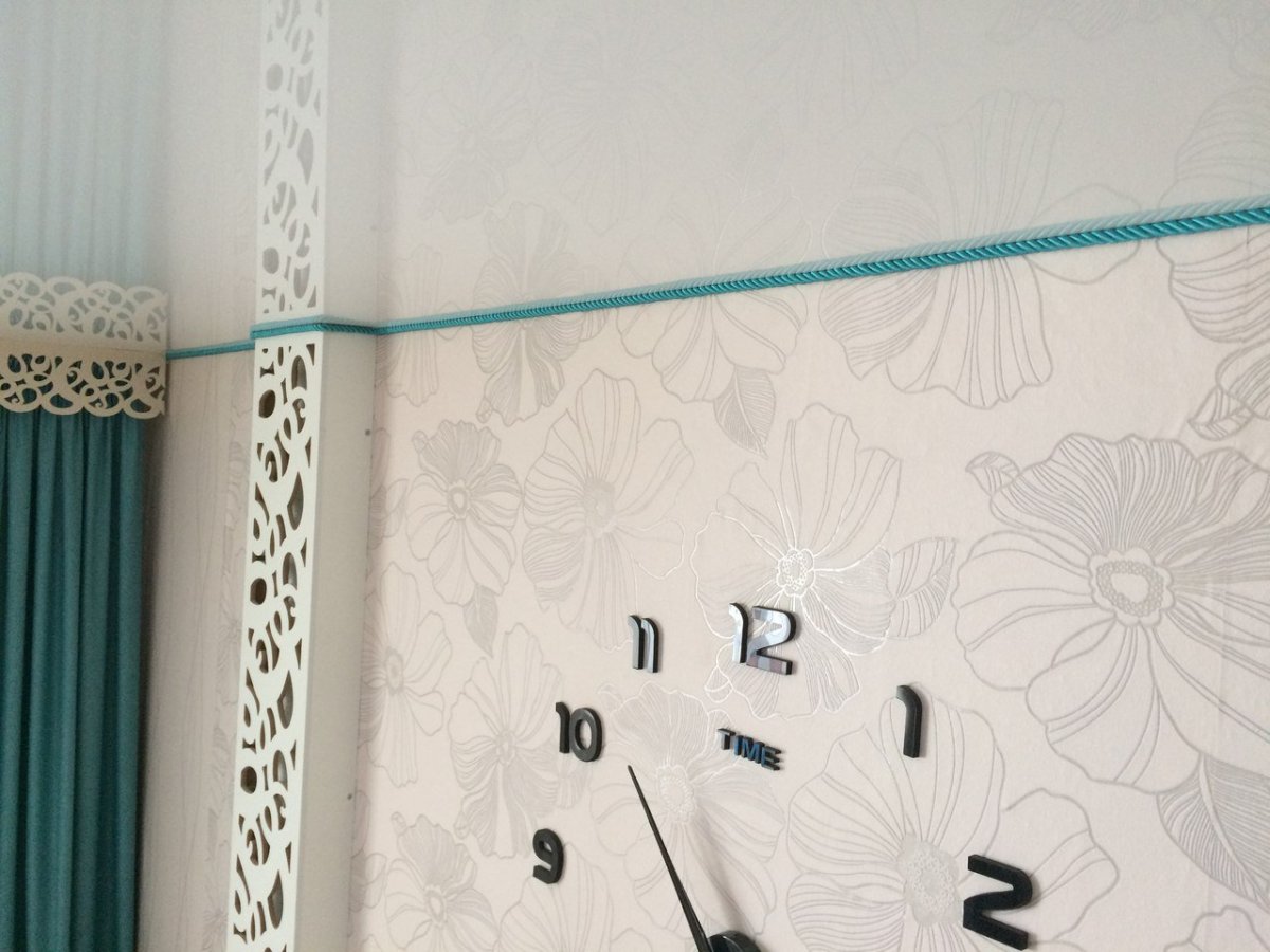 Окантовка натяжного потолка