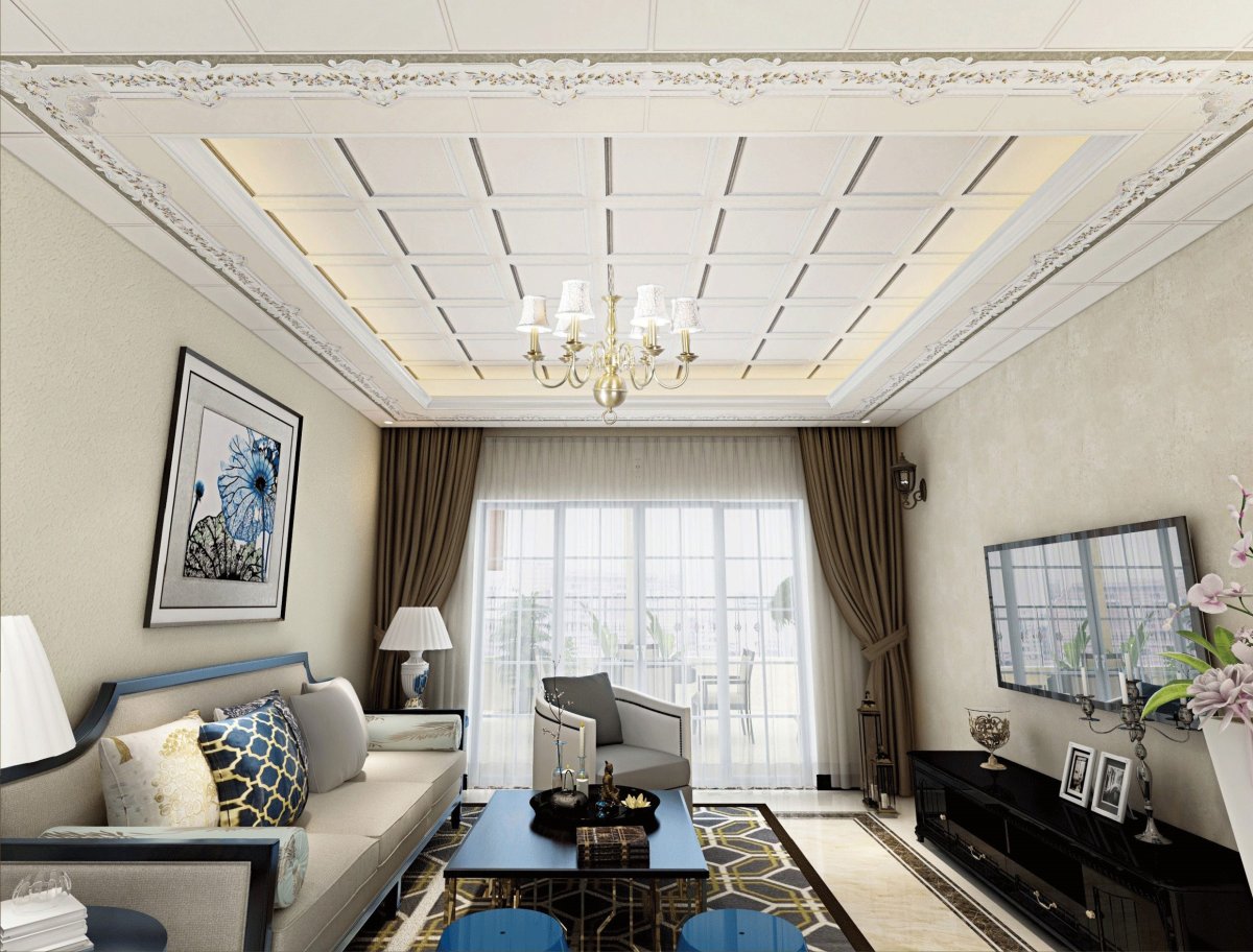 Французский кассетный потолок