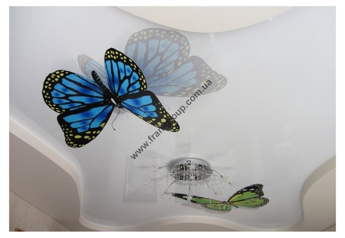 Бабочки для украшения интерьера