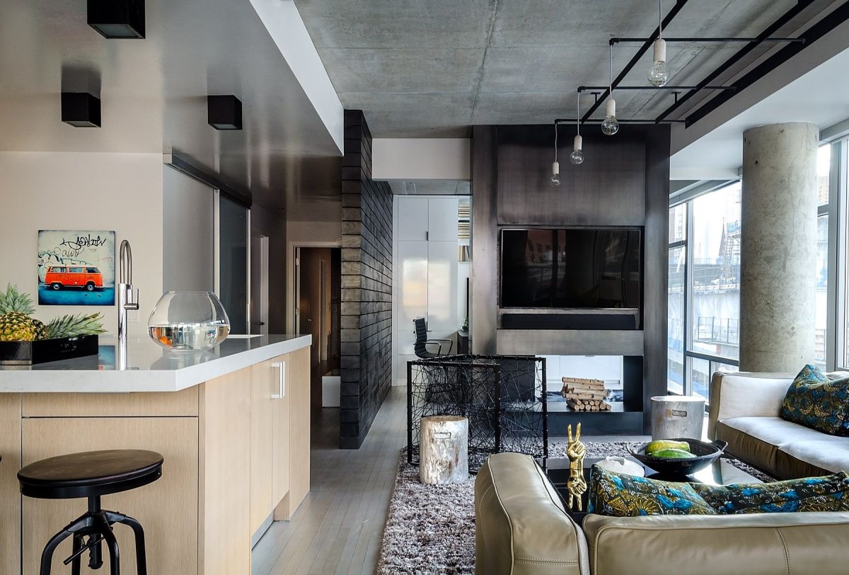 Натяжной бетон tension Loft