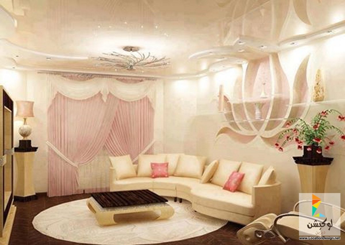 Интерьер с низкими потолками