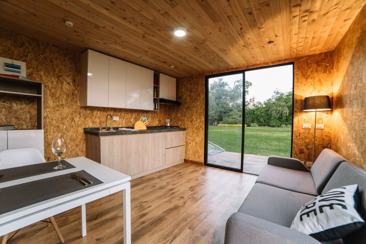 Интерьер из фанеры