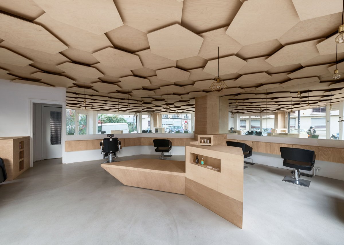 Отделка стен фанерой